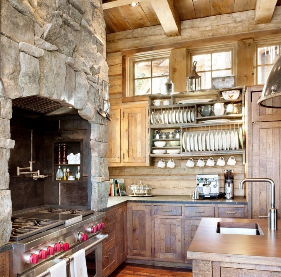 Рустикальный стиль в интерьере