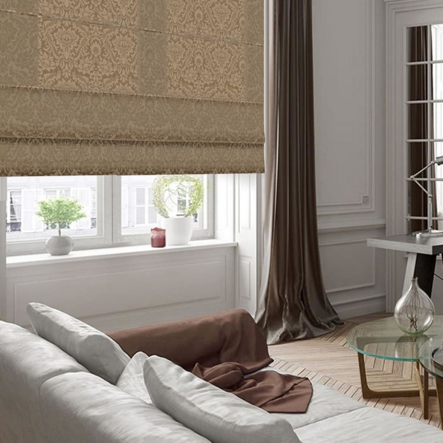 Леруа Мерлен рулонные шторы римские