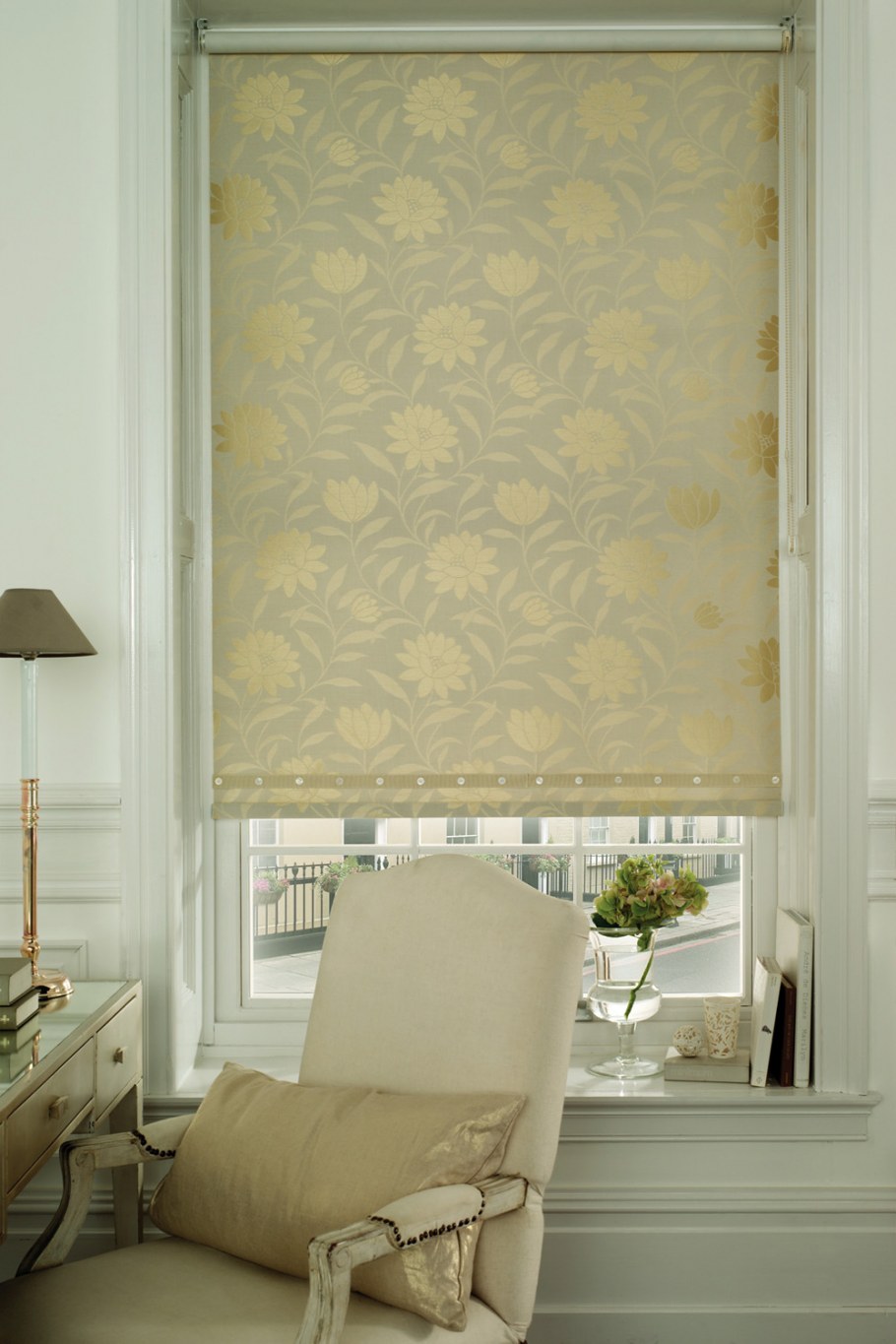 Шторы с рулонными шторами