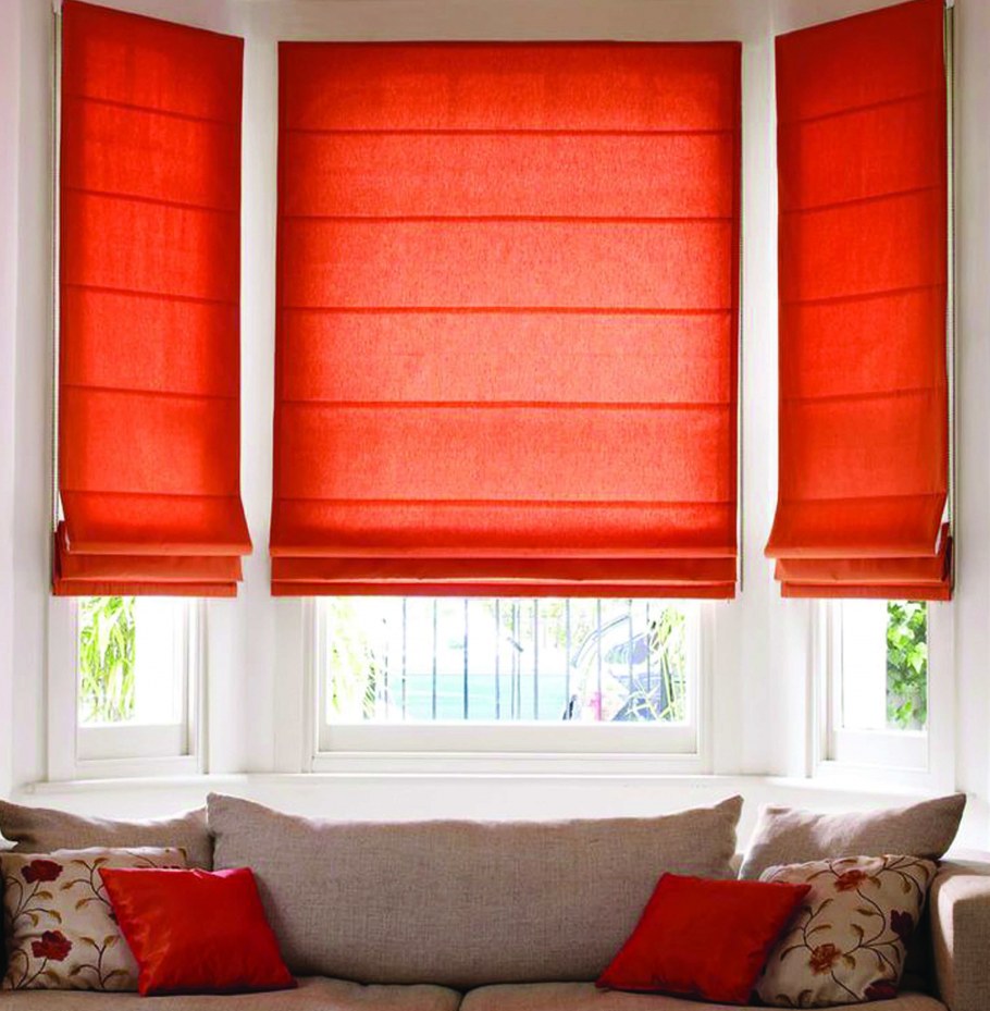 Жалюзи на окна горизонтальные тканевые