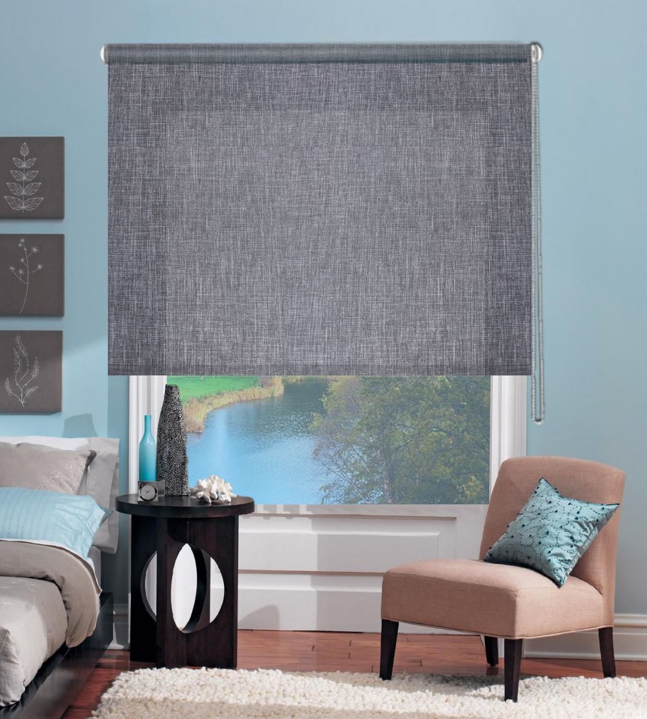 Рулонные жалюзи в интерьере