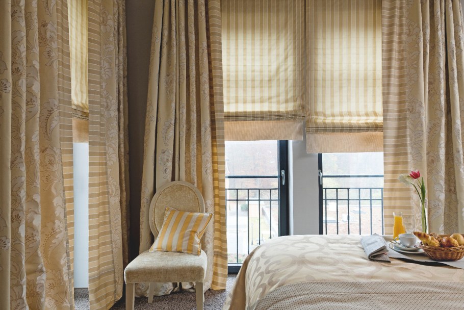 Рулонные шторы меланж серый Эскар