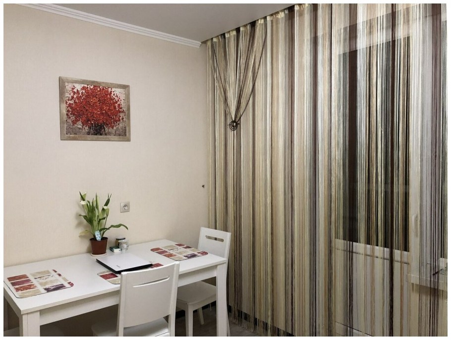 Нитяные шторы кисея