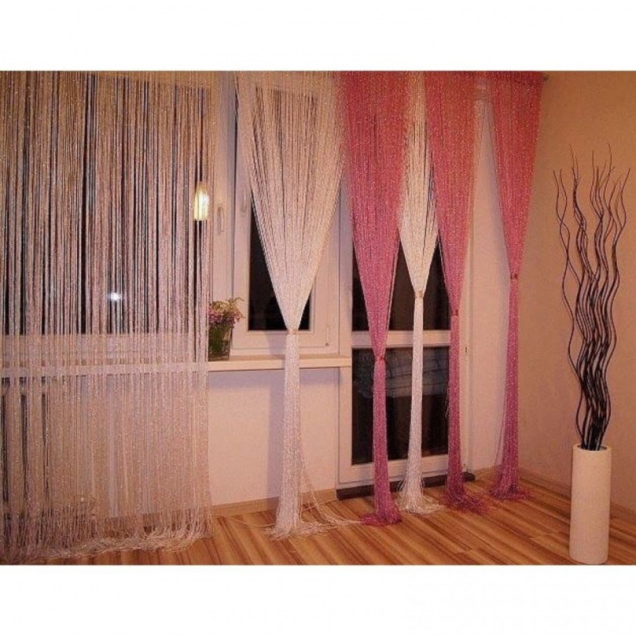 Занавески лапша для кухни