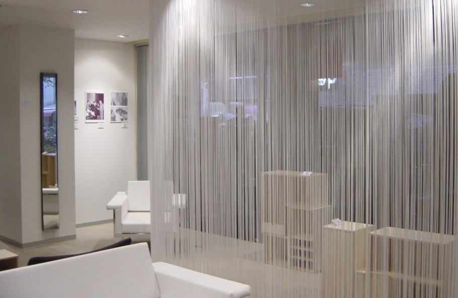 Нитяные шторы ВАШАКИСЕЯ кисея однотонная col 14 бежевая