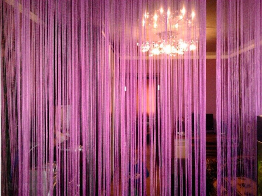 Нитяные шторы кисея