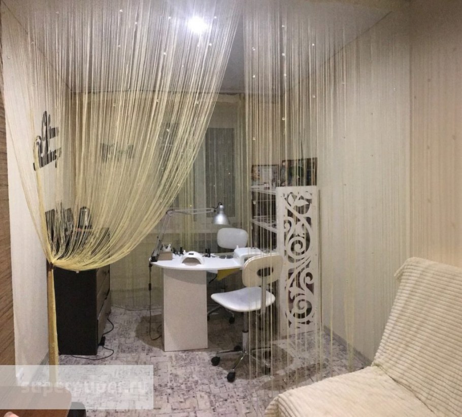 Нитяные шторы на дверь