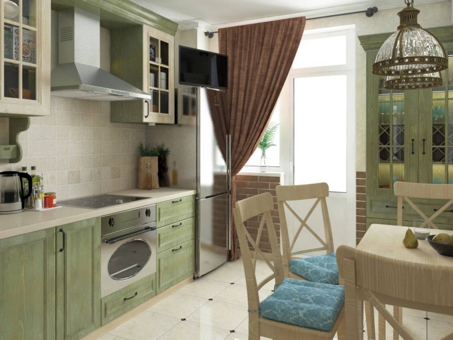 Диван на кухню Прованс