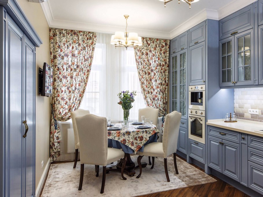 Кухня в стиле Прованс 9м2