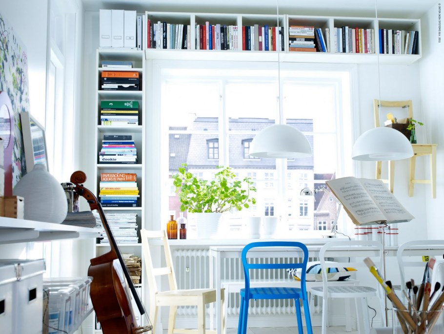 Планировка офиса с антресолью