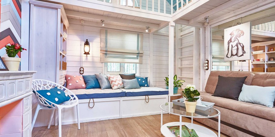 Антресольный этаж в стиле лофт