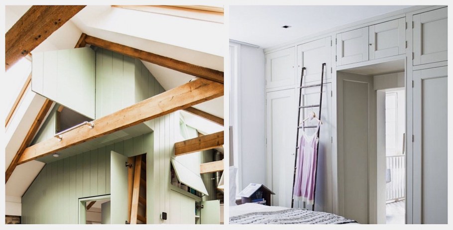 Антресоли для хранения в студии