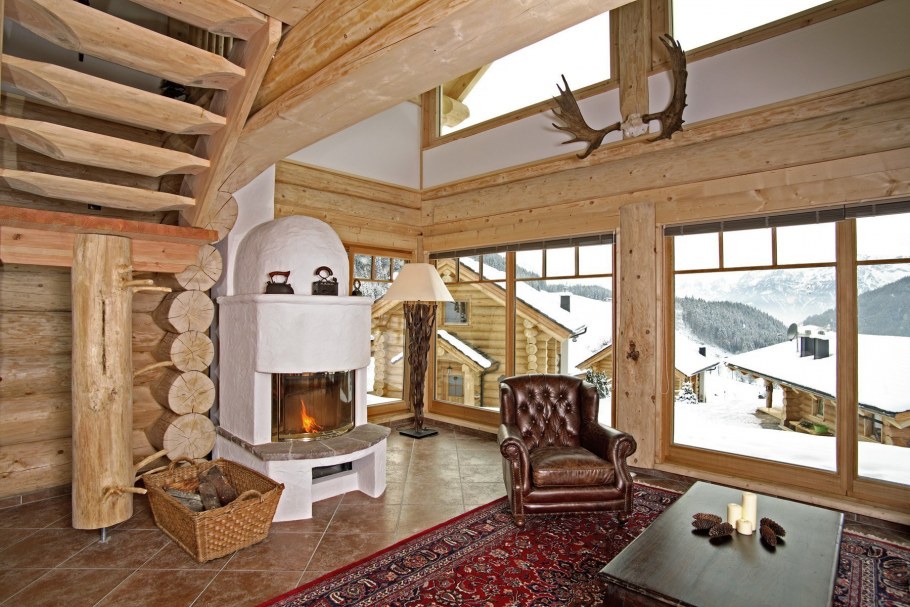 Дровяная печь-камин Kota Heater