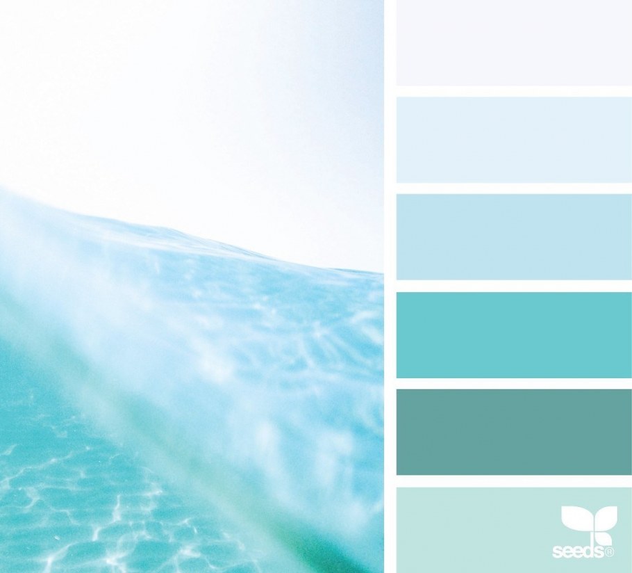 Цветовые сочетания бирюзовый