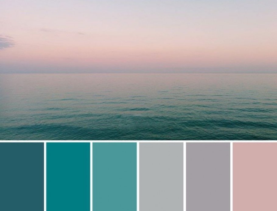 Бирюзовый цвет в интерьере