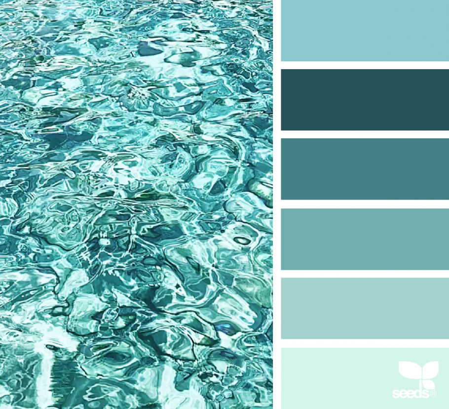 Цветовая палитра бирюзовый