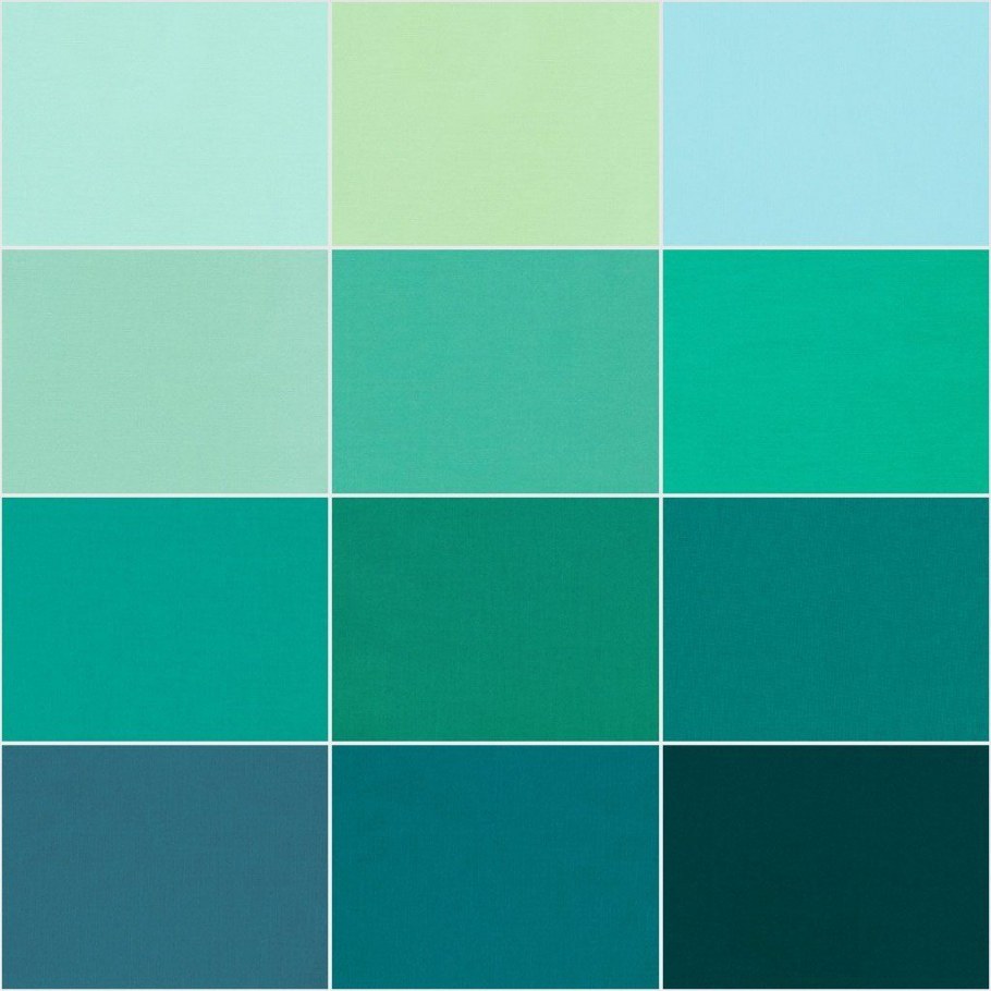 Бирюзовые оттенки в интерьере кухни