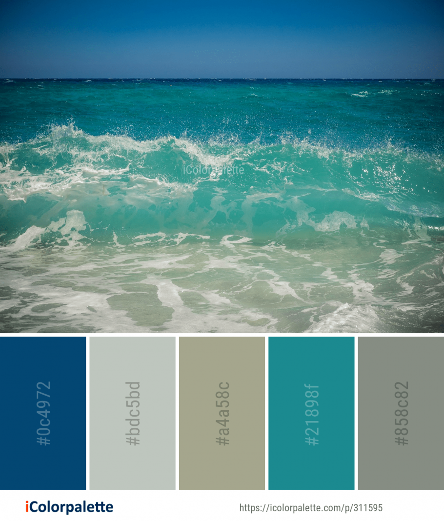 Бирюзовый интерьер