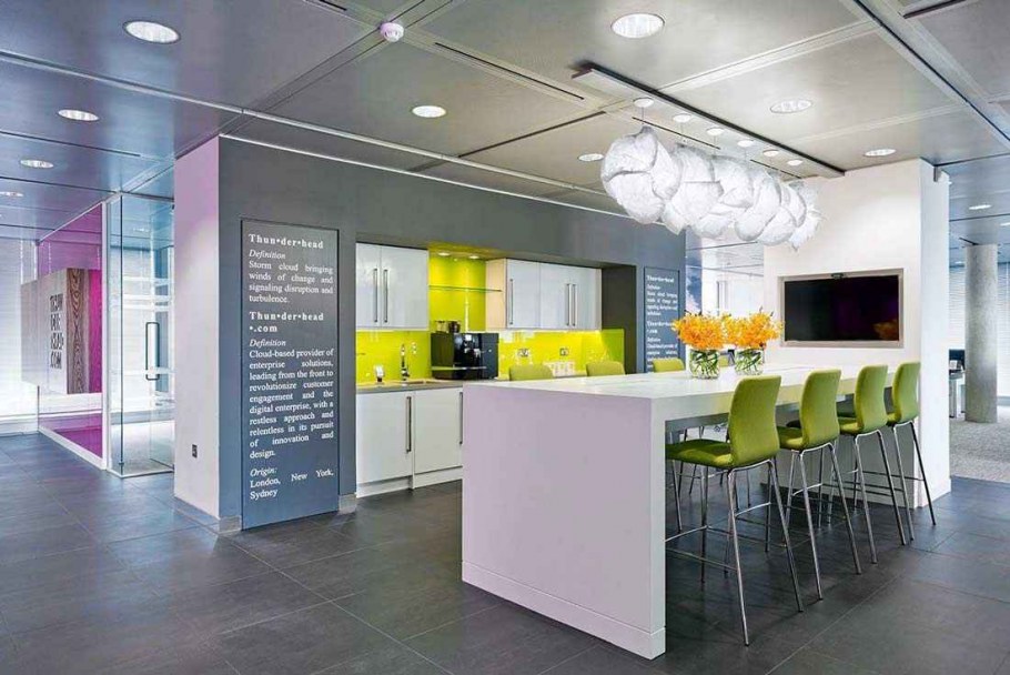 Интерьер офисной кухни