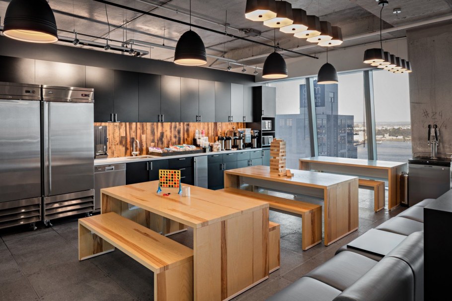 Современный кофе поинт в офисе