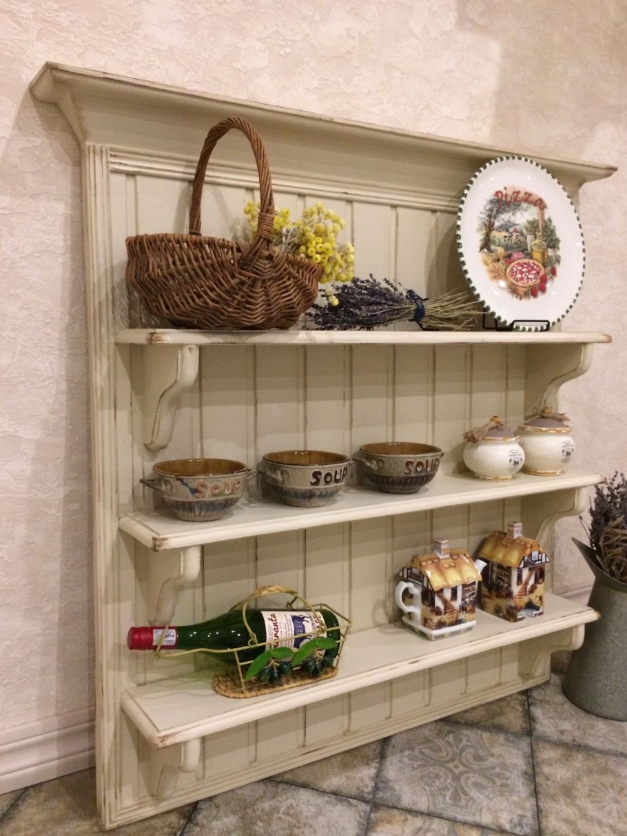 Стеллаж в стиле Прованс