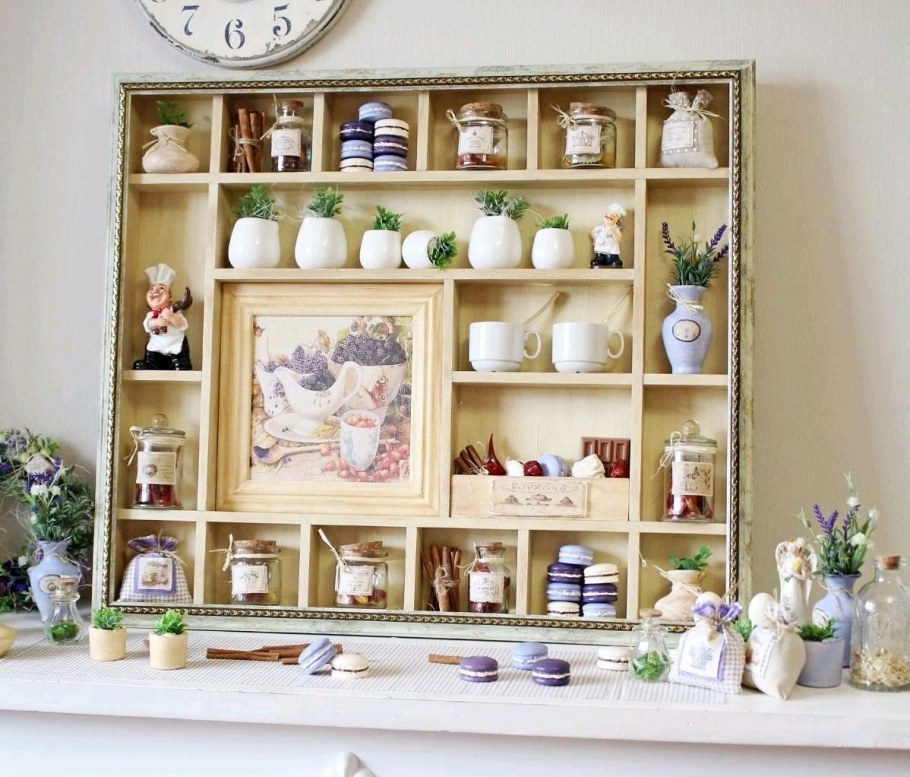 Кухни с открытыми полками в стиле Прованс