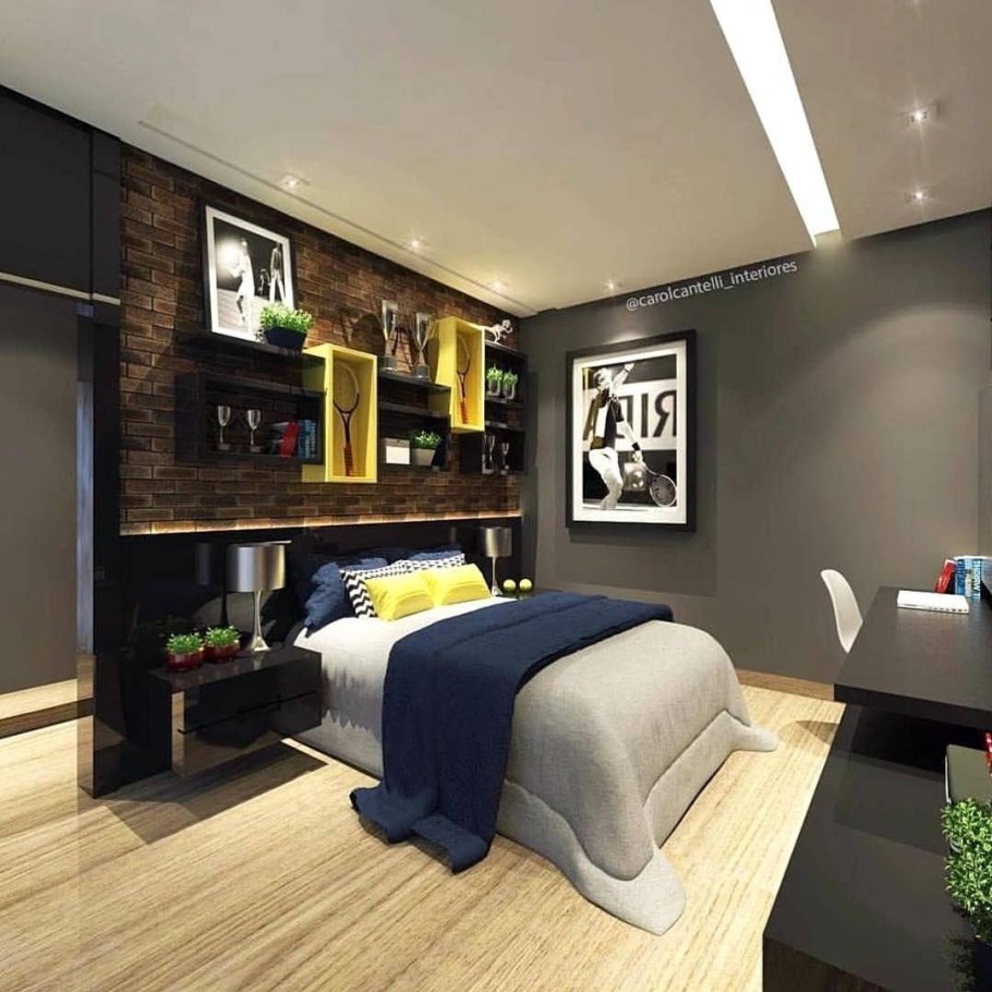 Стильная спальня для мальчика