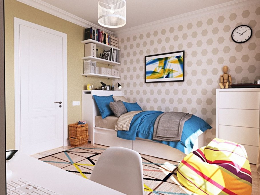 Комната подростка с мебелью икеа