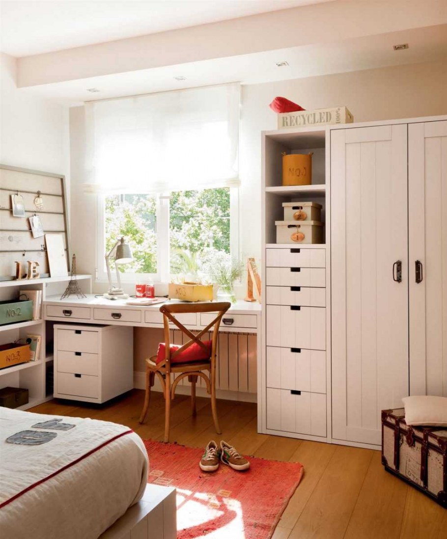 Спальня для девушки в скандинавском стиле