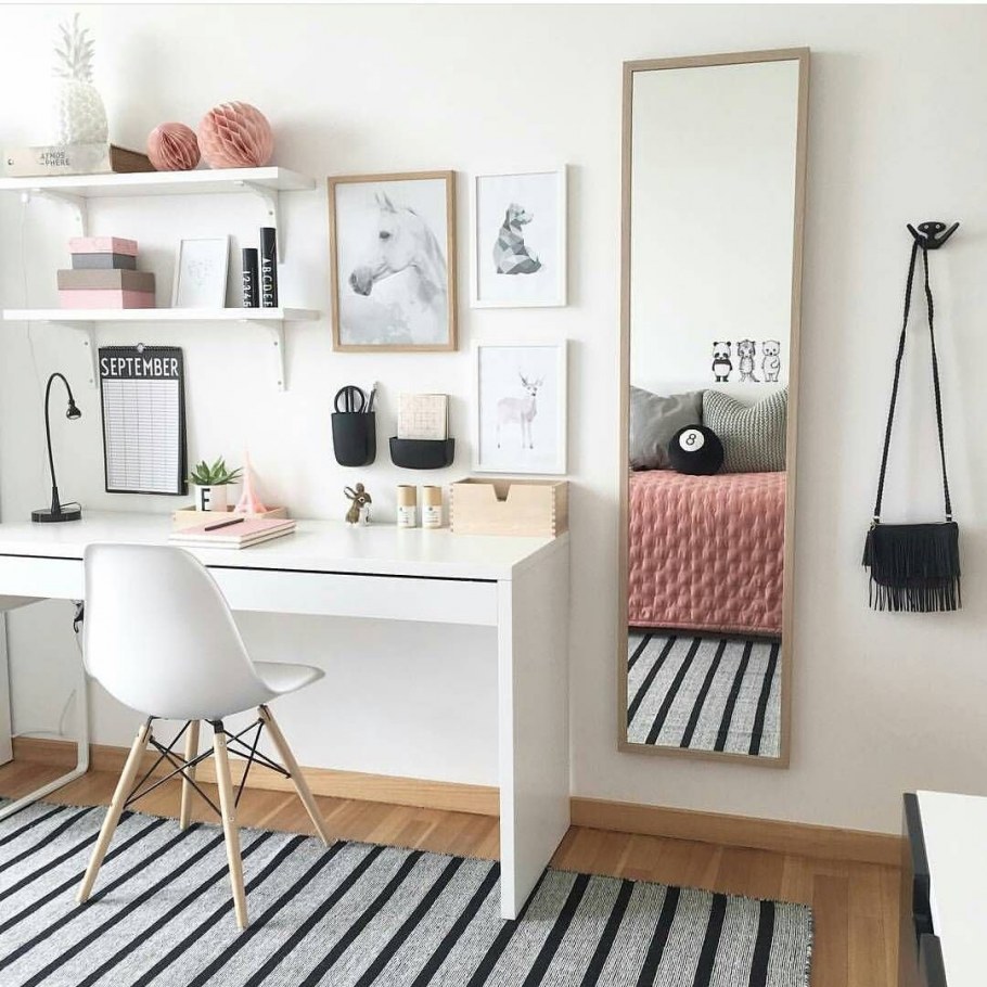 Сканди икеа комната