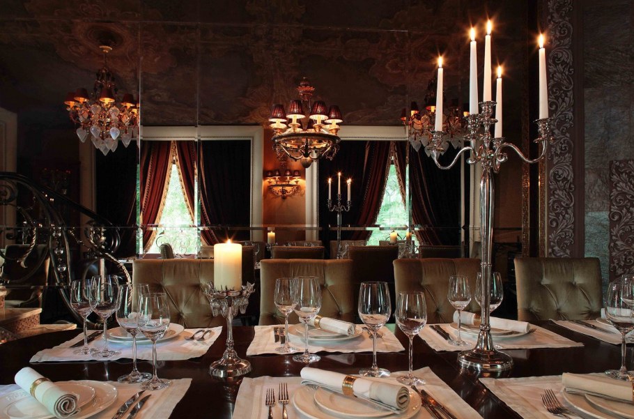 Минималистическая Готика ресторан
