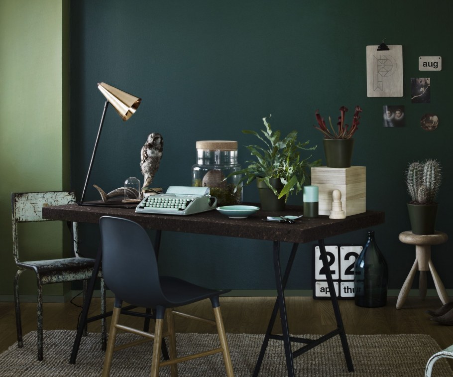 Цветовая палитра для интерьера кабинета