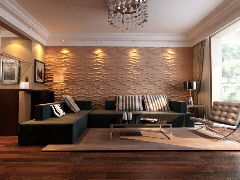 Гипсовые 3д панели Леруа Мерлен