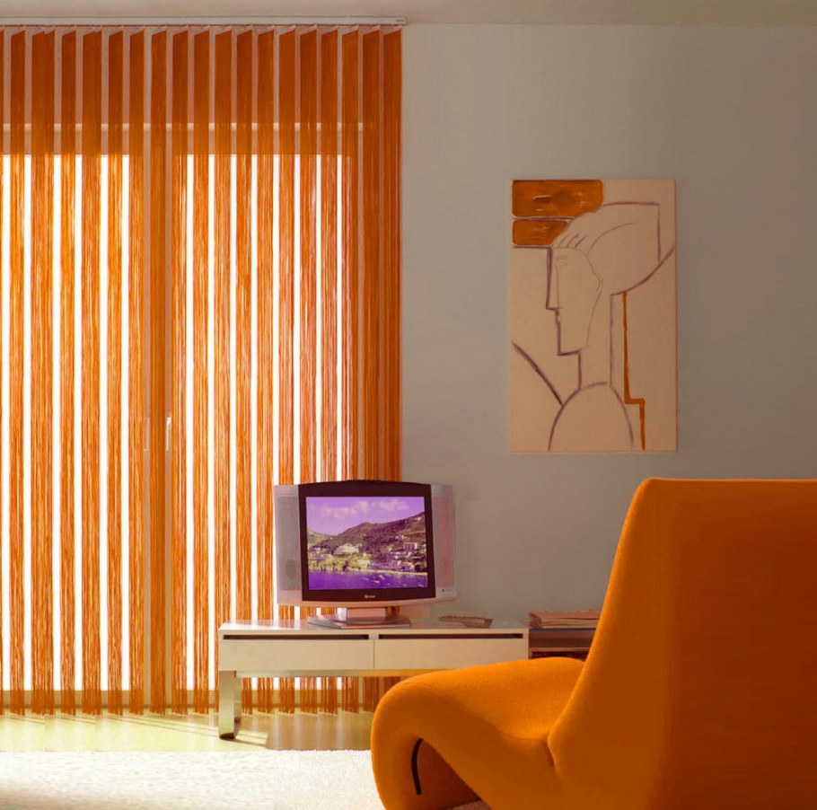 Вертикальные жалюзи с электроприводом