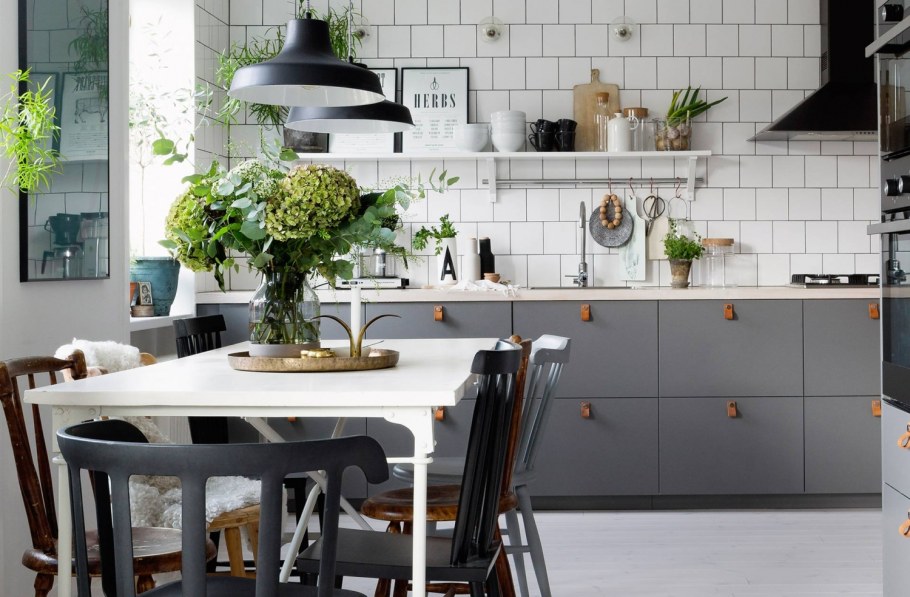 Скандинавская кухня икеа