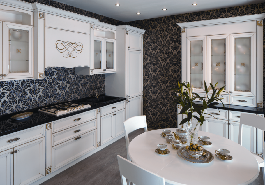 Белые кухни