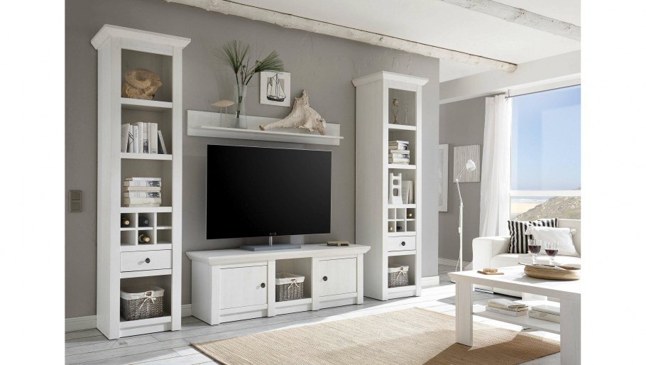 Гостиная с белой мебелью икеа