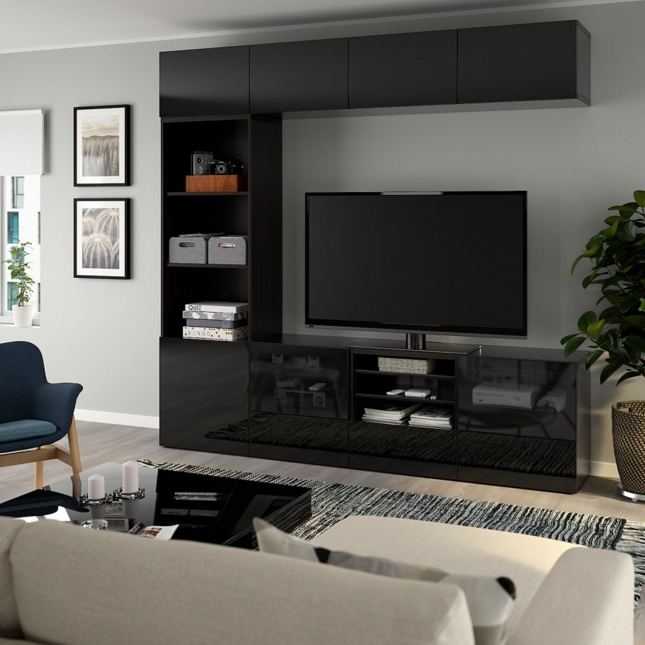 Икеа гостиная БЕСТО