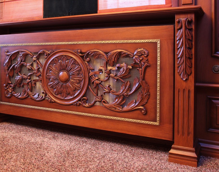 Кабинет из дерева