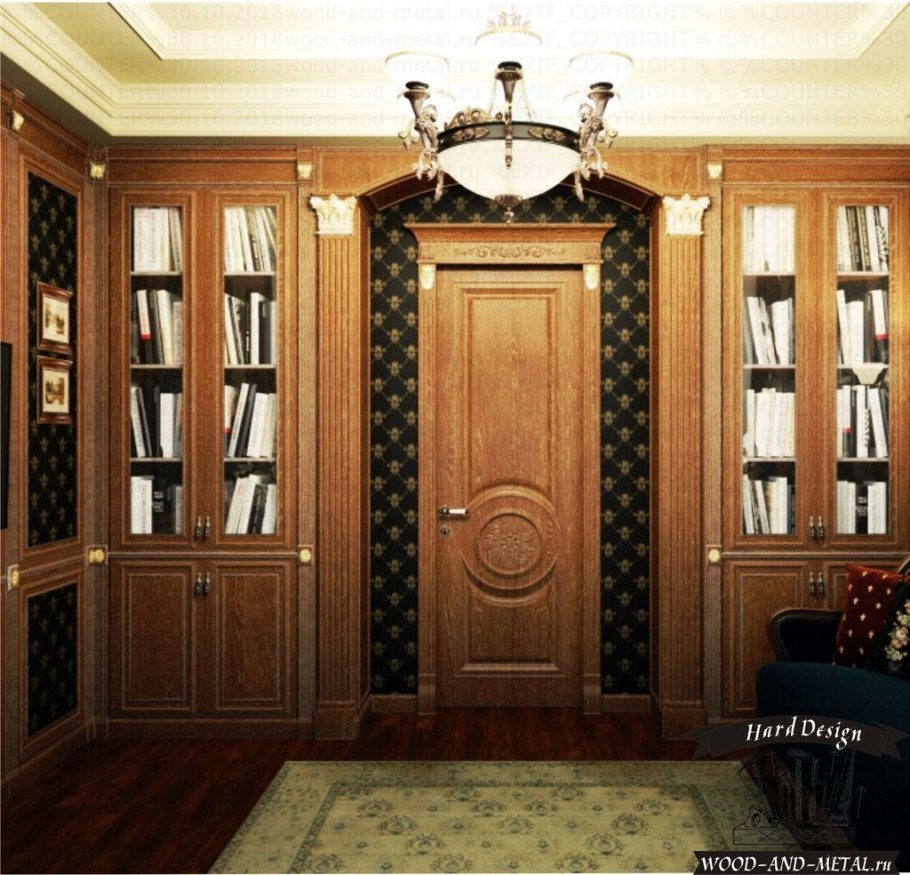 Деревянные панели классические