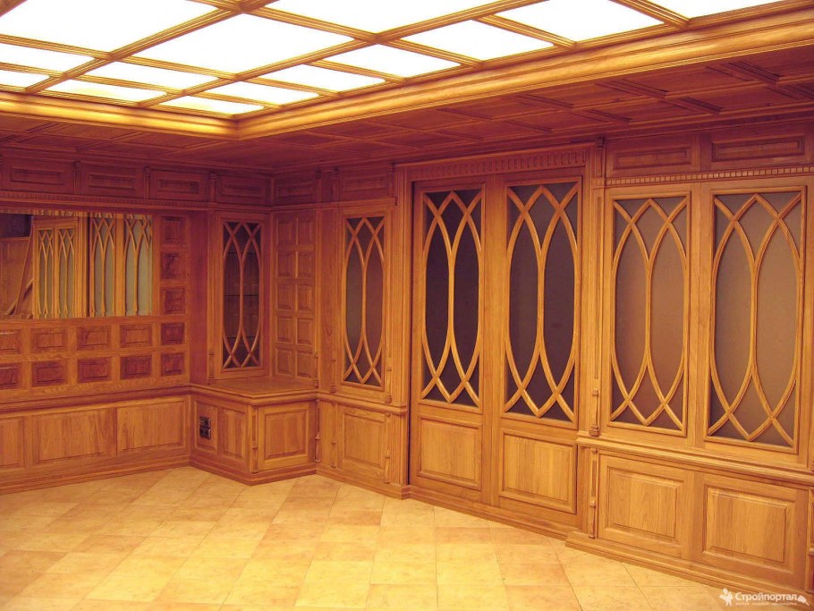 Деревянные панели на окна