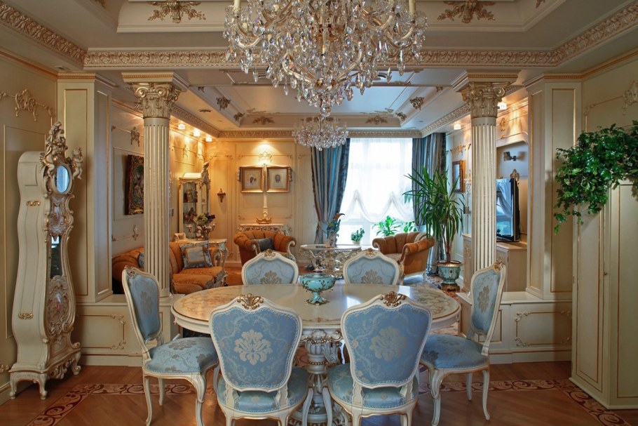 Гостиная Ампир Барокко