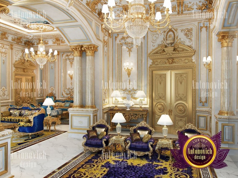 Antonovich Design гостиная Дворцовский стиль