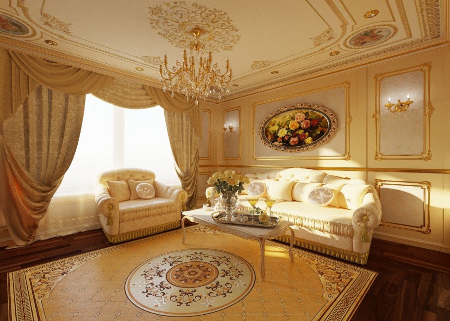 Королевская спальня Luxury Antonovich Design