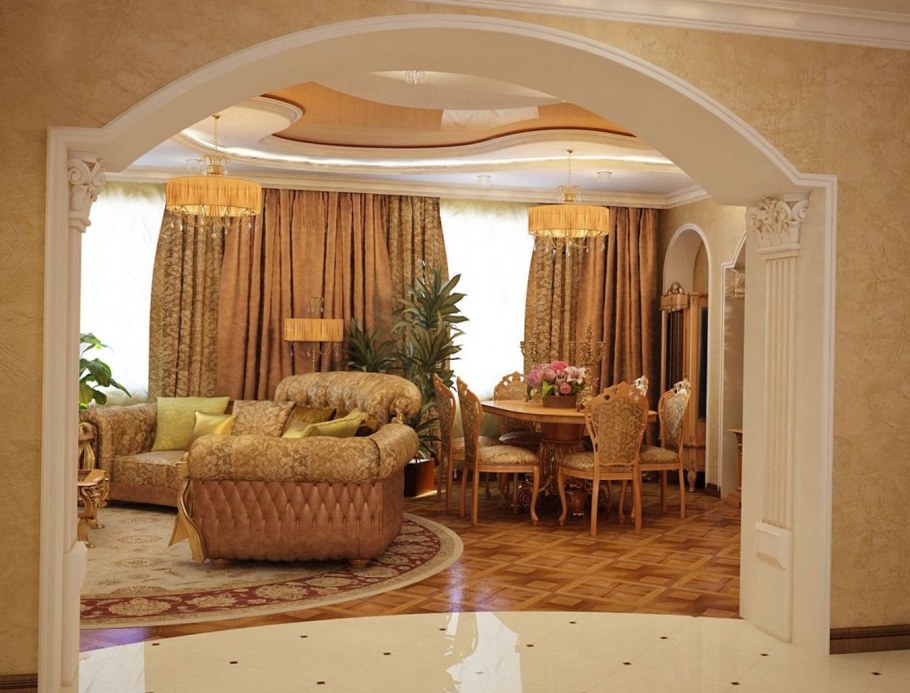 Арка широкая