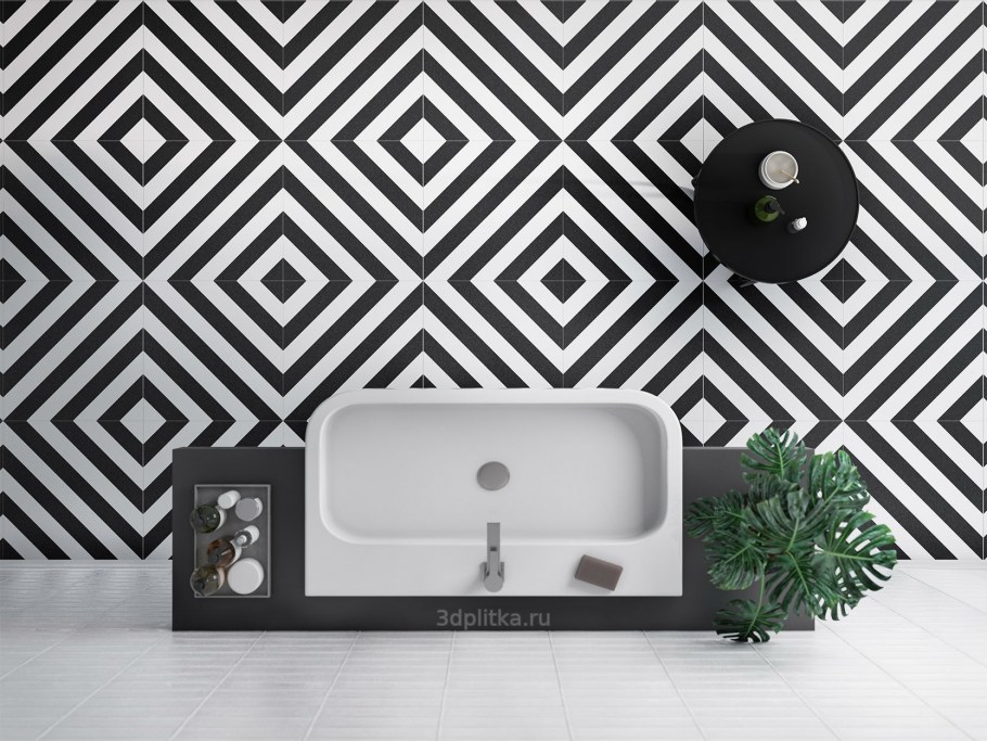 Плитка Fioranese Ceramica Black White