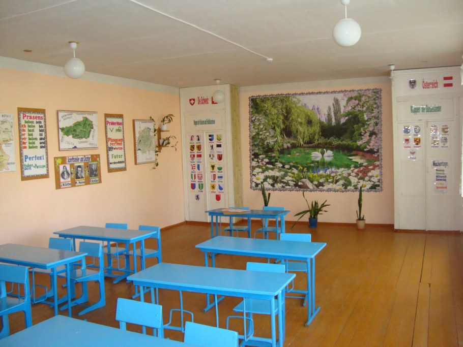 Фотообои в кабинет английского языка