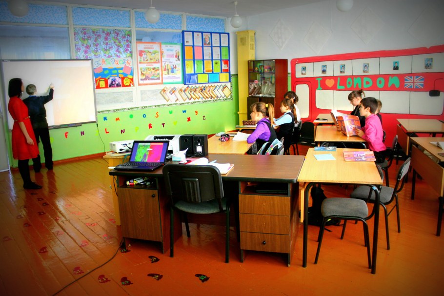 Оформление кабинета английского языка в детском саду