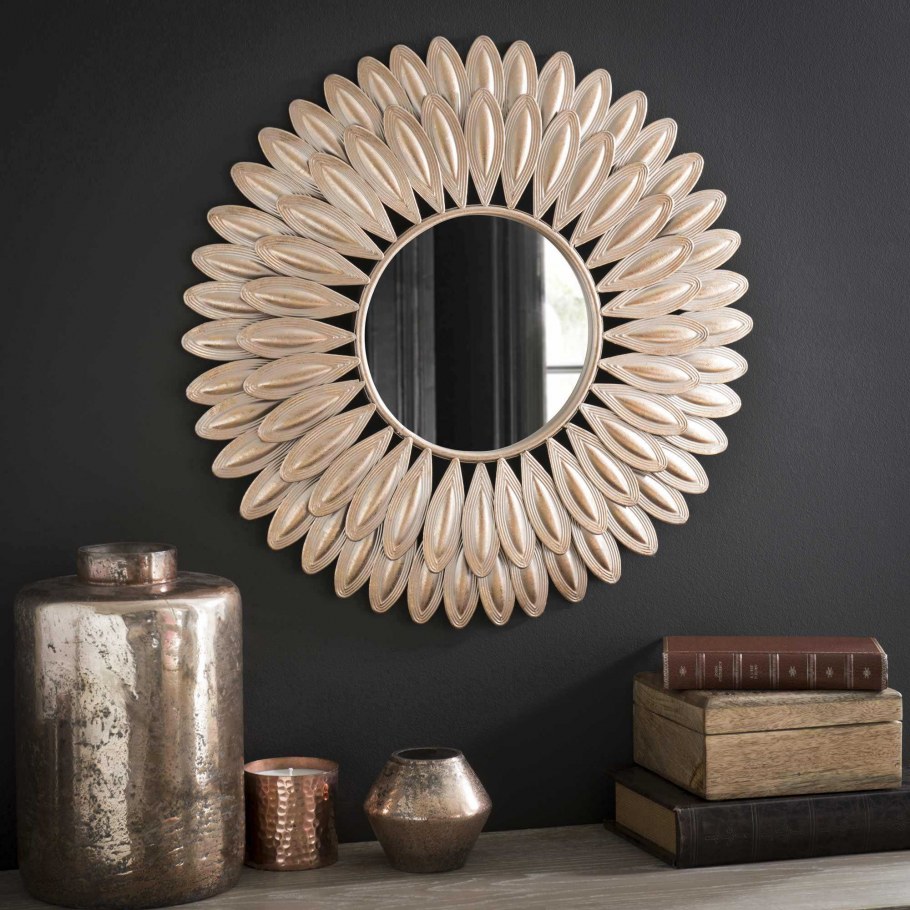 Зеркало тонированное с рамкой