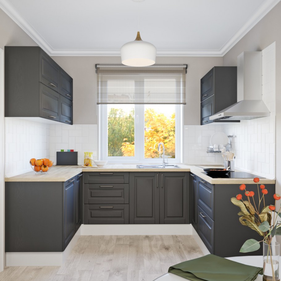 Кухня Леруа ляда белая